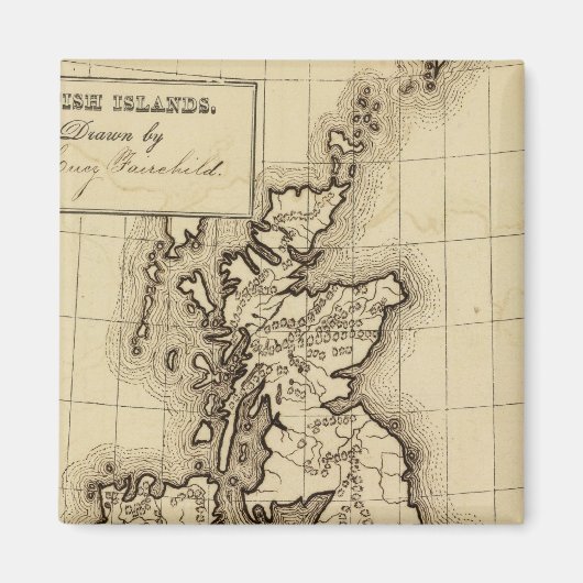 Britische Inseln Magnet (Vorne)