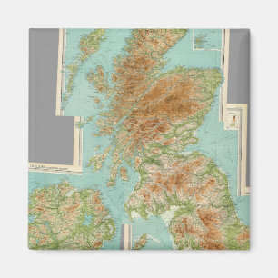 Britische Inseln Magnet