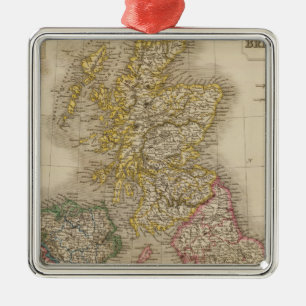 Britische Inseln Ornament Aus Metall
