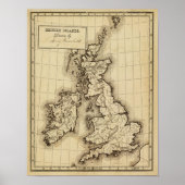 Britische Inseln Poster (Vorne)