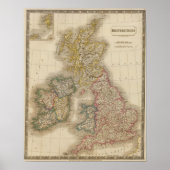 Britische Inseln Poster (Vorne)