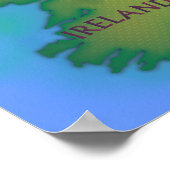 Britische Inseln Poster (Ecke)