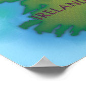 Britische Inseln Poster (Ecke)