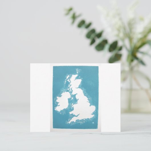 Britische Inseln Postkarte (Stehend Vorderseite)