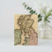 Britische Inseln Postkarte (Stehend Vorderseite)