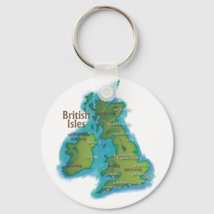 Britische Inseln Schlüsselanhänger