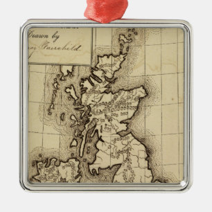 Britische Inseln Silbernes Ornament