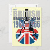 Britische Invasion 2 Postkarte (Vorne/Hinten)