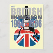 Britische Invasion 2 Postkarte (Vorderseite)