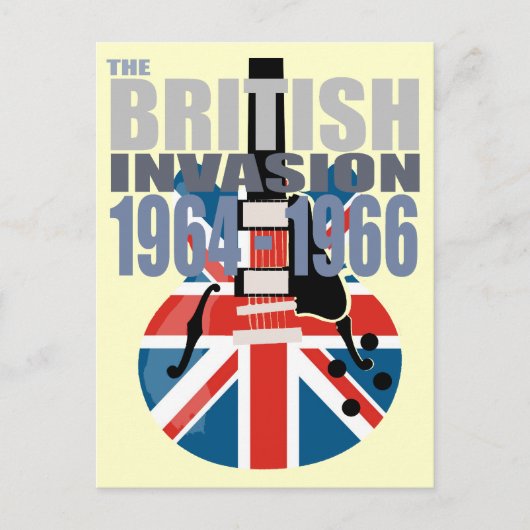 Britische Invasion 2 Postkarte (Vorderseite)