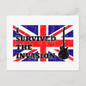 britische Invasion Postkarte (Vorderseite)