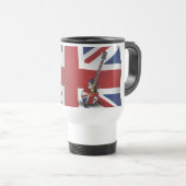 britische Invasion Reisebecher (VorderseiteRechts)