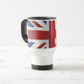 britische Invasion Reisebecher (Vorderseite Links)