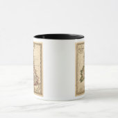 Britische Islams-Karte Tasse (Zentrum)