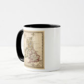 Britische Islams-Karte Tasse (Vorderseite Links)