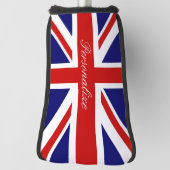 Britische Jack-Fahne-Pappdeckel Golf Headcover (Rotieren 90)