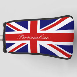 Britische Jack-Fahne-Pappdeckel Golf Headcover