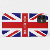 Britische Jack-Flagge Englischer Stolz Case-Mate iPhone Hülle (Rückseite (Horizontal))