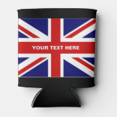Britische Jack-Flagge - Kühler | Personalisieren Dosenkühler (Vorderseite)