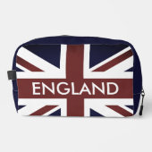 Britische Jack-Flagge Zolltoiletasche Waschbeutel (Vorderseite)
