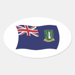 Britische Jungferninseln Flagge Aufkleber