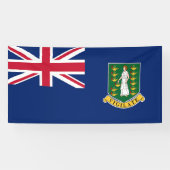 Britische Jungfrau Banner (Horizontal)