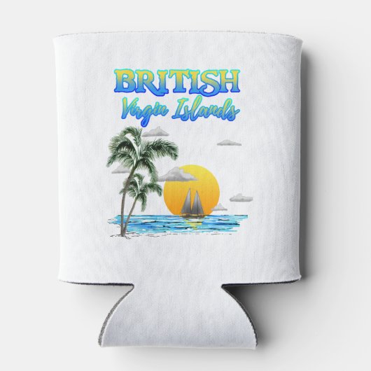 Britische Jungfrau Dosenkühler (Rückseite)