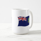 Britische Jungfrau-Inseln Flag-Tasse Kaffeetasse (VorderseiteRechts)