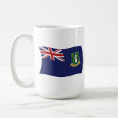 Britische Jungfrau-Inseln Flag-Tasse Kaffeetasse (Links)