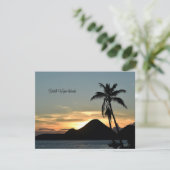 Britische Jungfrau Islands, Sunset Card (Stehend Vorderseite)