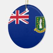 Britische Jungfrau - Keramik-Ornament Keramik Ornament (Links)