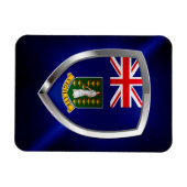 Britische Jungfrau Magnet (Horizontal)