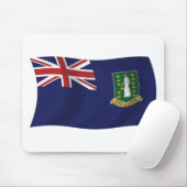 Britische Jungfrau Mousepad (Mit Mouse)