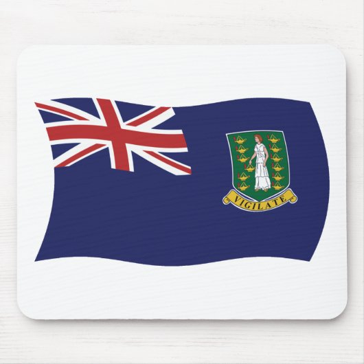 Britische Jungfrau Mousepad (Vorne)