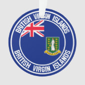 Britische Jungfrau Ornament (Vorderseite)