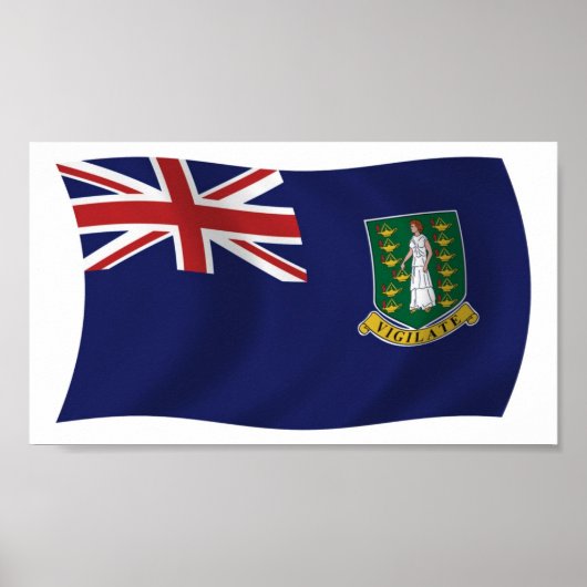 Britische Jungfrau Poster (Vorne)