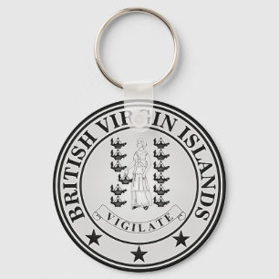 Britische Jungfrau Schlüsselanhänger