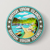 Britische Jungfrauen Button (Vorderseite)