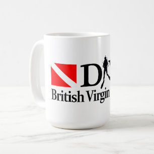 Britische Jungfrauen DV4 Kaffeetasse