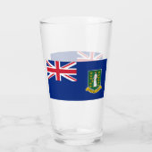 Britische Jungfrauen Glas (Rückseite)
