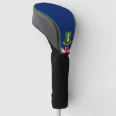 Britische Jungfrauen Golf Headcover (angewinkelt)