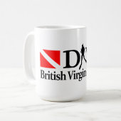 Britische Jungfrauen-Inseln DV4 Kaffeetasse (Vorderseite Links)