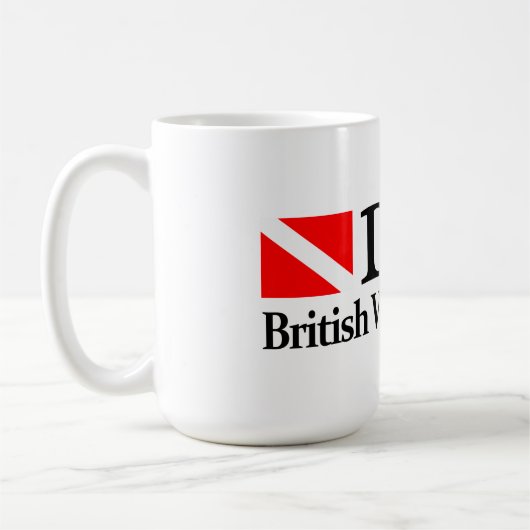 Britische Jungfrauen-Inseln DV4 Kaffeetasse (Links)