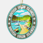 Britische Jungfrauen Keramik Ornament (Links)