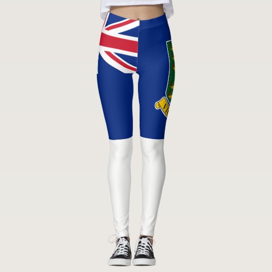 Britische Jungfrauen Leggings (Vorderseite)