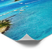 Britische Jungfrauen Poster (Ecke)