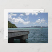 Britische Jungfrauen Postkarte (Vorne/Hinten)