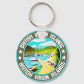 Britische Jungfrauen Schlüsselanhänger (Vorderseite)