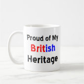 Britische Kaffee-Tasse Kaffeetasse (Links)