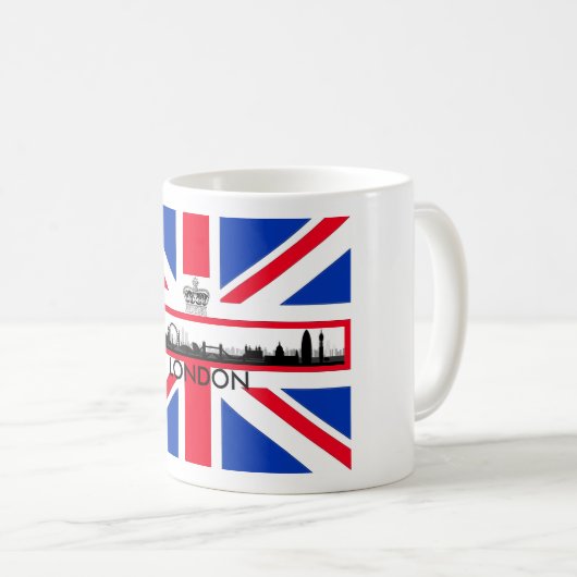 Britische Kaffeetasse (VorderseiteRechts)
